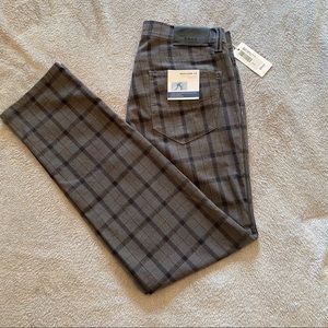 Brax Plaid Hi-Flex Pants, super comfortable (NWT)